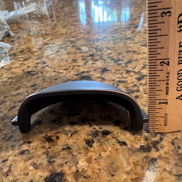 Amerock Oil Rubbed Bronze Cabinet Cup Pull Hardware Set 3-Inch Center Pack Of 6 - Picture 6 of 6